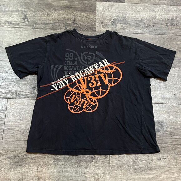 Vintage Y2K Rocawear Tee Shirt - Men's Size 2XL - Picture 1 of 8